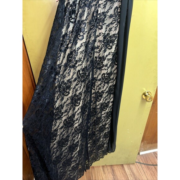 Women’s Formal Black One-Shoulder Evening Gown New With Tag, Sz 10 - Picture 8 of 11